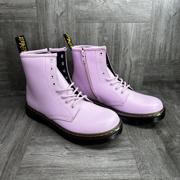 Dr. Marten's Zavala Women's size 5 Pink Combat Boots - Picture 3 of 9